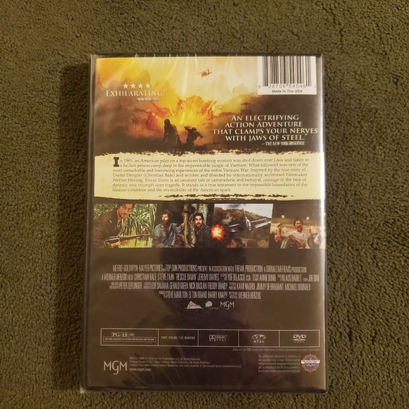 Rescue Dawn Christian Bale Steve Zahn DVD - Picture 2 of 4